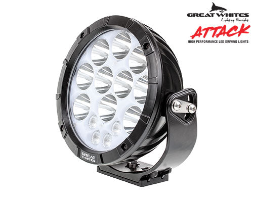 Attack 220 Series Round LED Driving Light