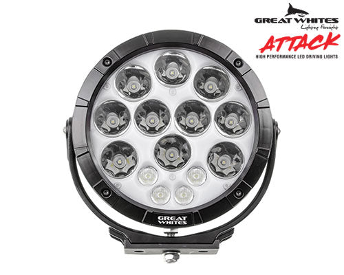 Attack 220 Series Round LED Driving Light